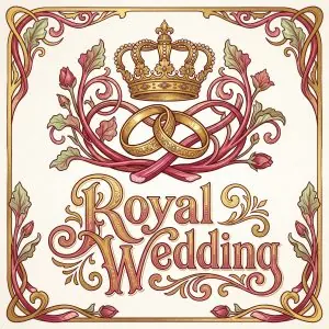 Royal Wedding Steckling
