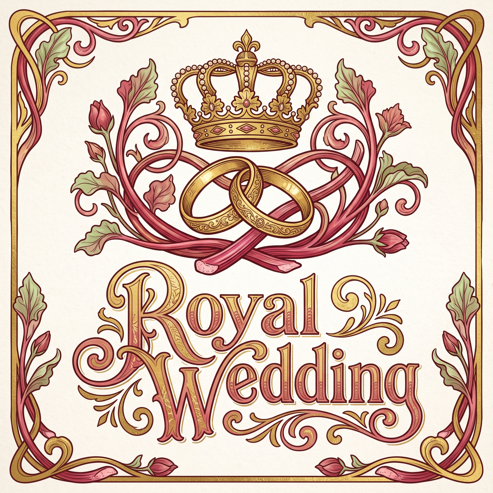Royal Wedding Steckling
