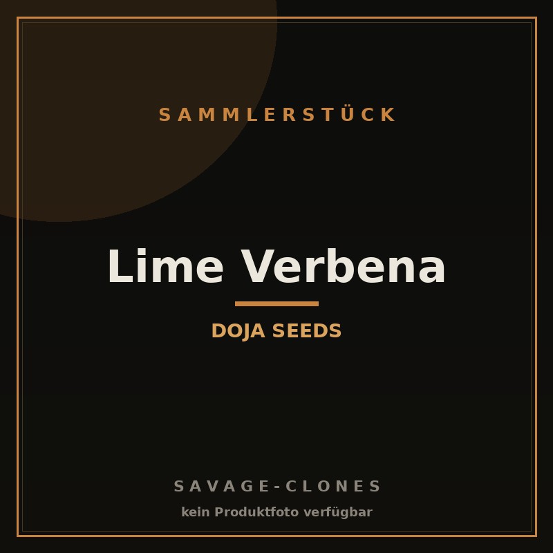 Lime Verbena Samen – Savage-Clones