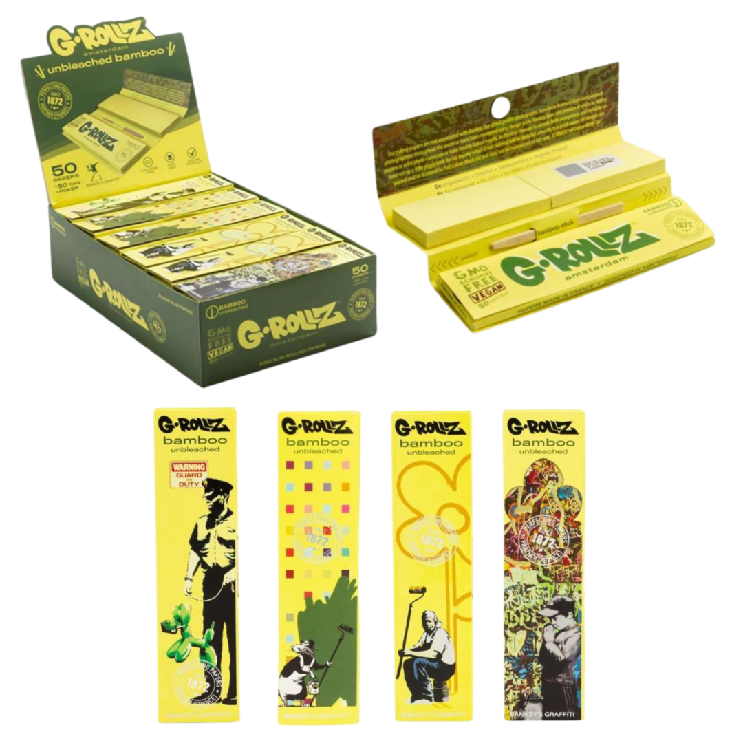 Bansky Papers + Tips Gelb (50+50 Stück) kaufen – Savage-Clones