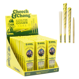 Chech & Chong Cones – Gelbe Jointhülsen (3 Stück) kaufen – Savage-Clones