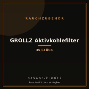 GROLLZ Aktivkohlefilter 35 Stück – Savage-Clones