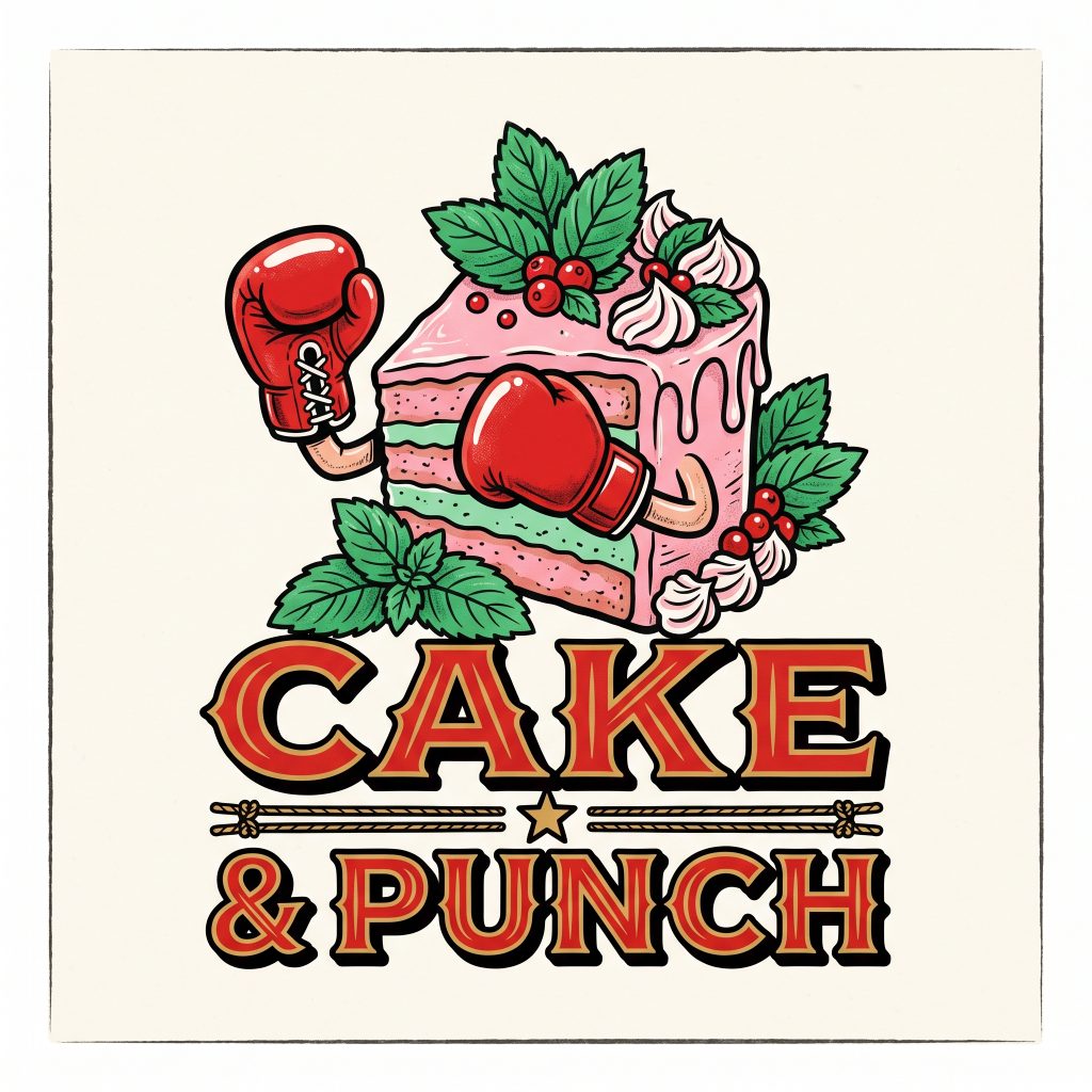 Cake & Punch Steckling