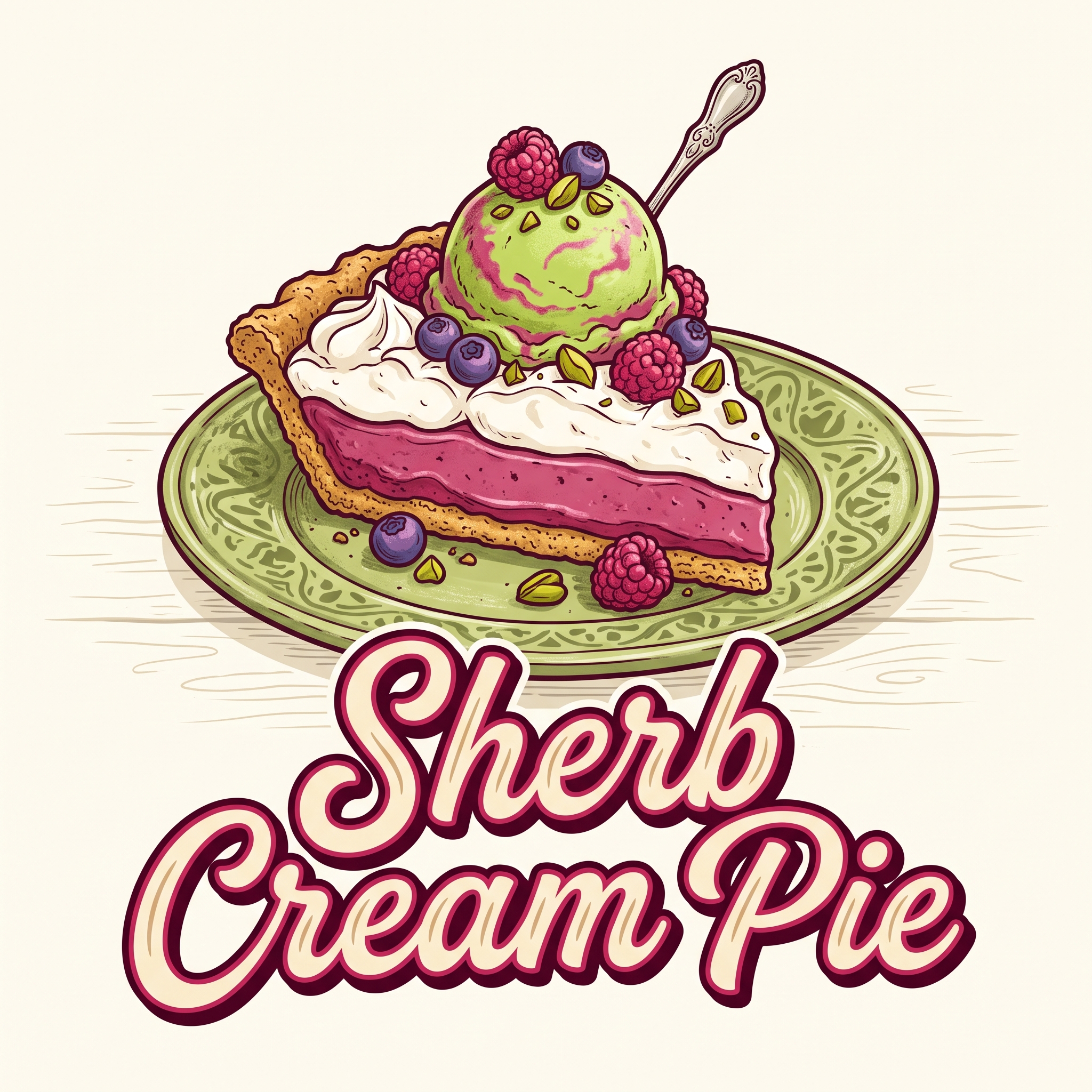 Sherb Cream Pie Steckling
