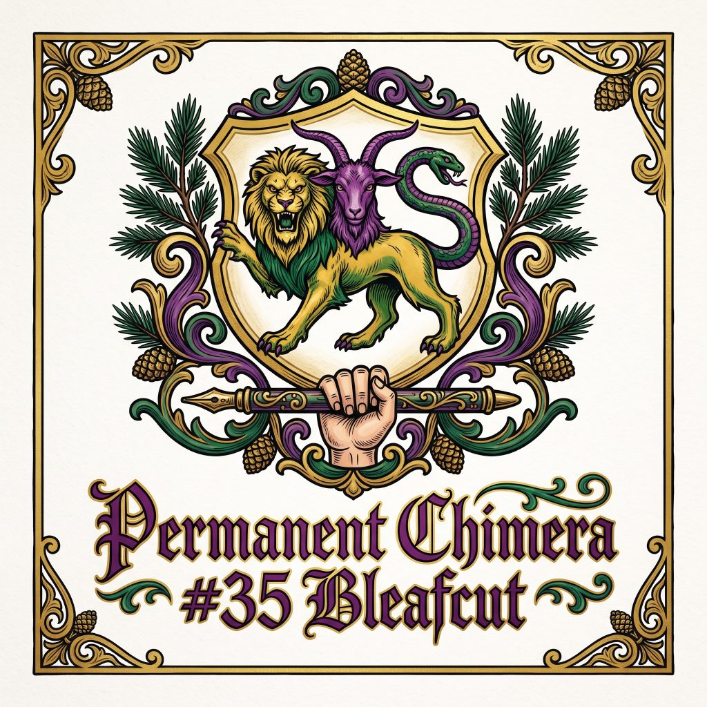 Permanent Chimera #35 Bleafcut in Steinwolle
