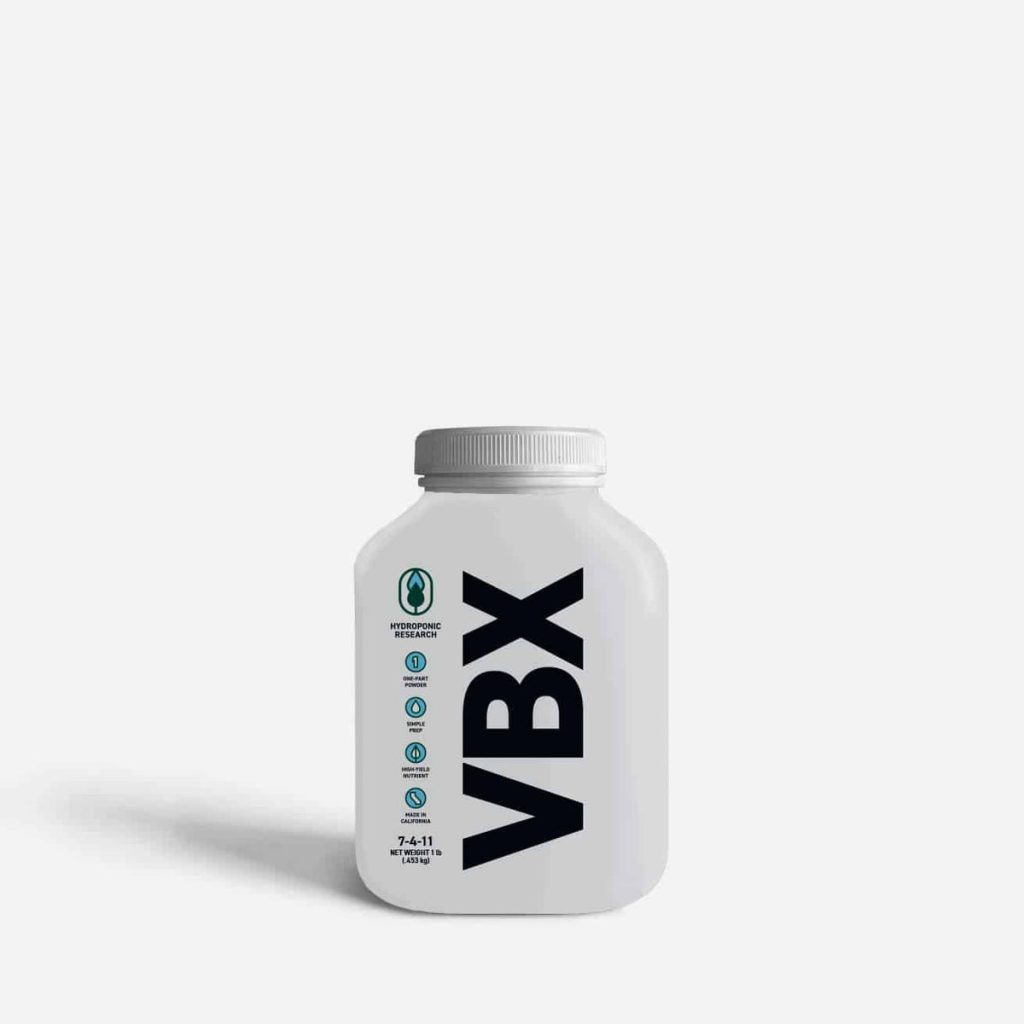Hydroponic Research Veg+Bloom VBX Clean – Ein-Komponenten-Basisdünger mit CalMag (450 g)