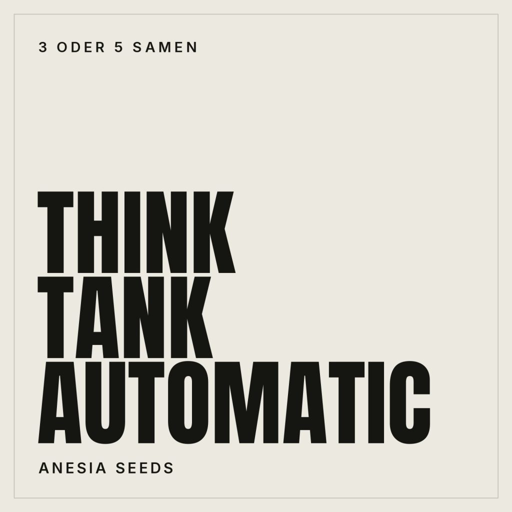 Anesia Seeds Think Tank Hanfsamen - Autoflowering