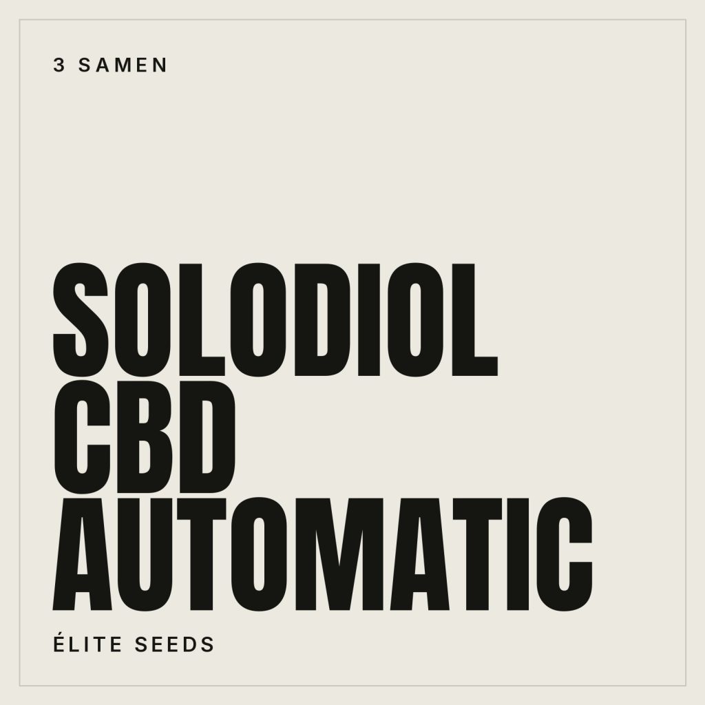Elite Seeds Solodiol CBD Automatic Samen