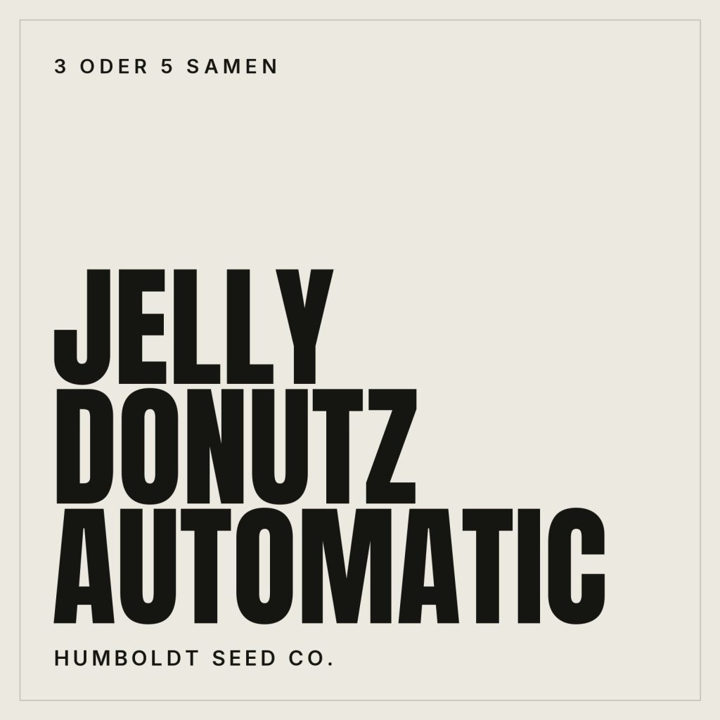 Jelly Donutz Automatic Samen (Humboldt Seed Co.)