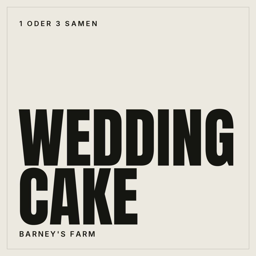 Barney's Farm Wedding Cake Samen