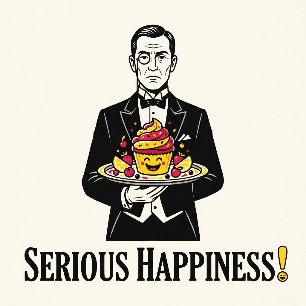 Serious Happiness Steckling