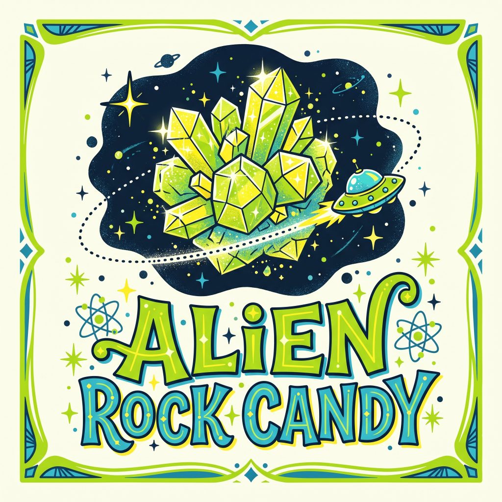 Alien Rock Candy Steckling