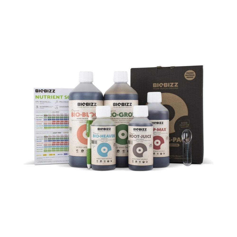 BioBizz Starters-Pack Düngerset – Komplettes Set für natürlichen Anbau