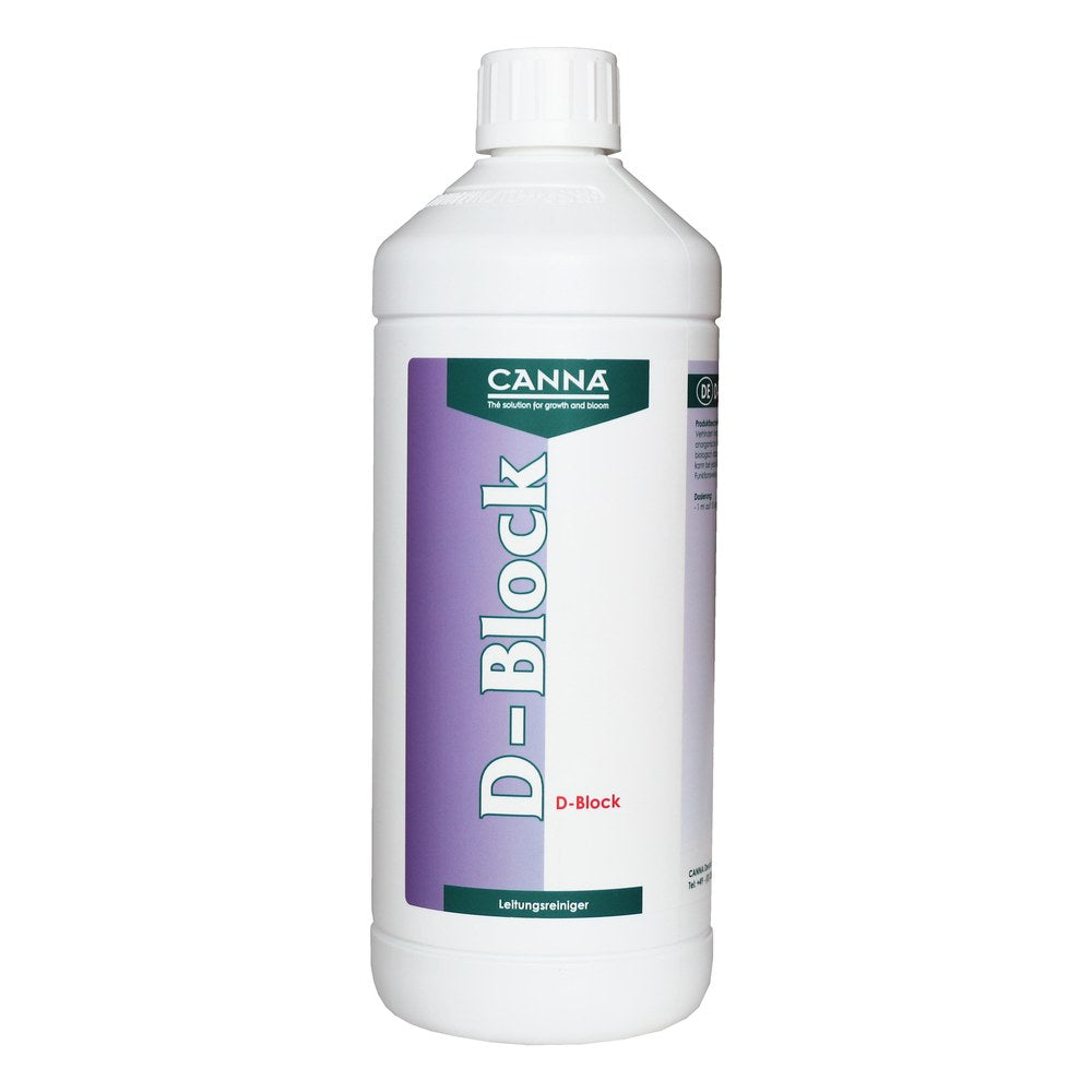 Canna D-Block – gegen Verstopfungen im Bewässerungssystem (1 Liter)