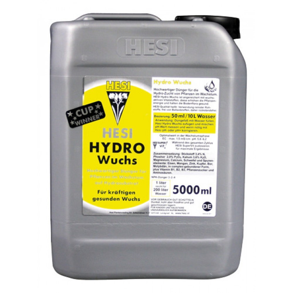 Hesi Hydro Wuchs – Hydro-Wuchsdünger (5 L)