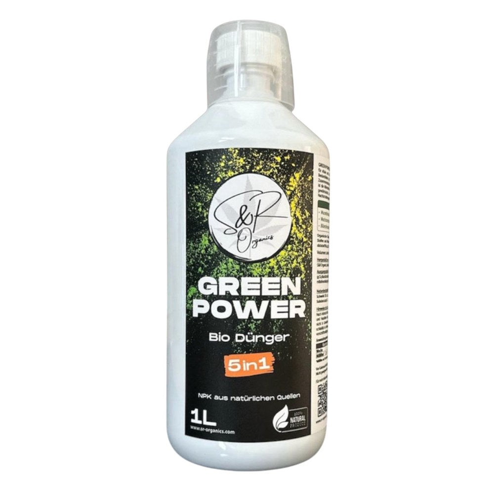 S&R Organics Green Power 5in1 – veganer Bio-Volldünger