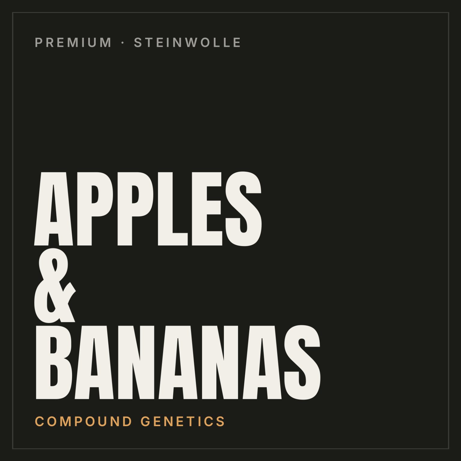 Apples & Bananas Steckling
