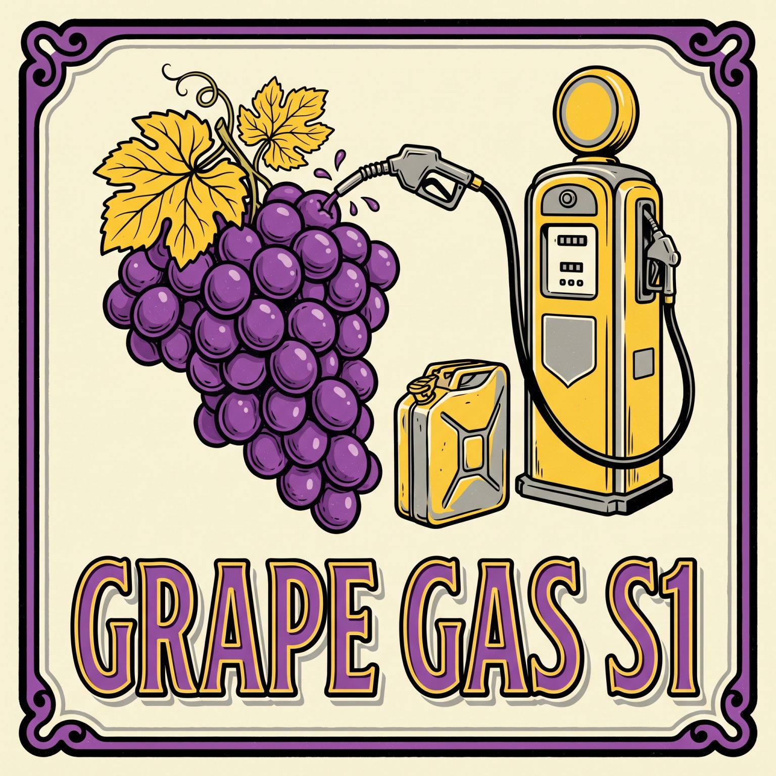 Grape Gas S1 Steckling von Compound Genetics