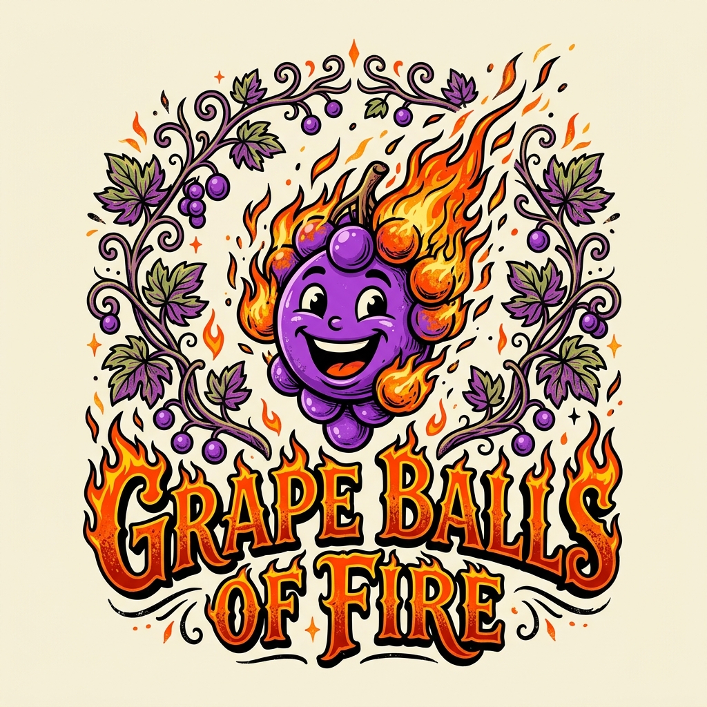 Grape Balls of Fire Steckling