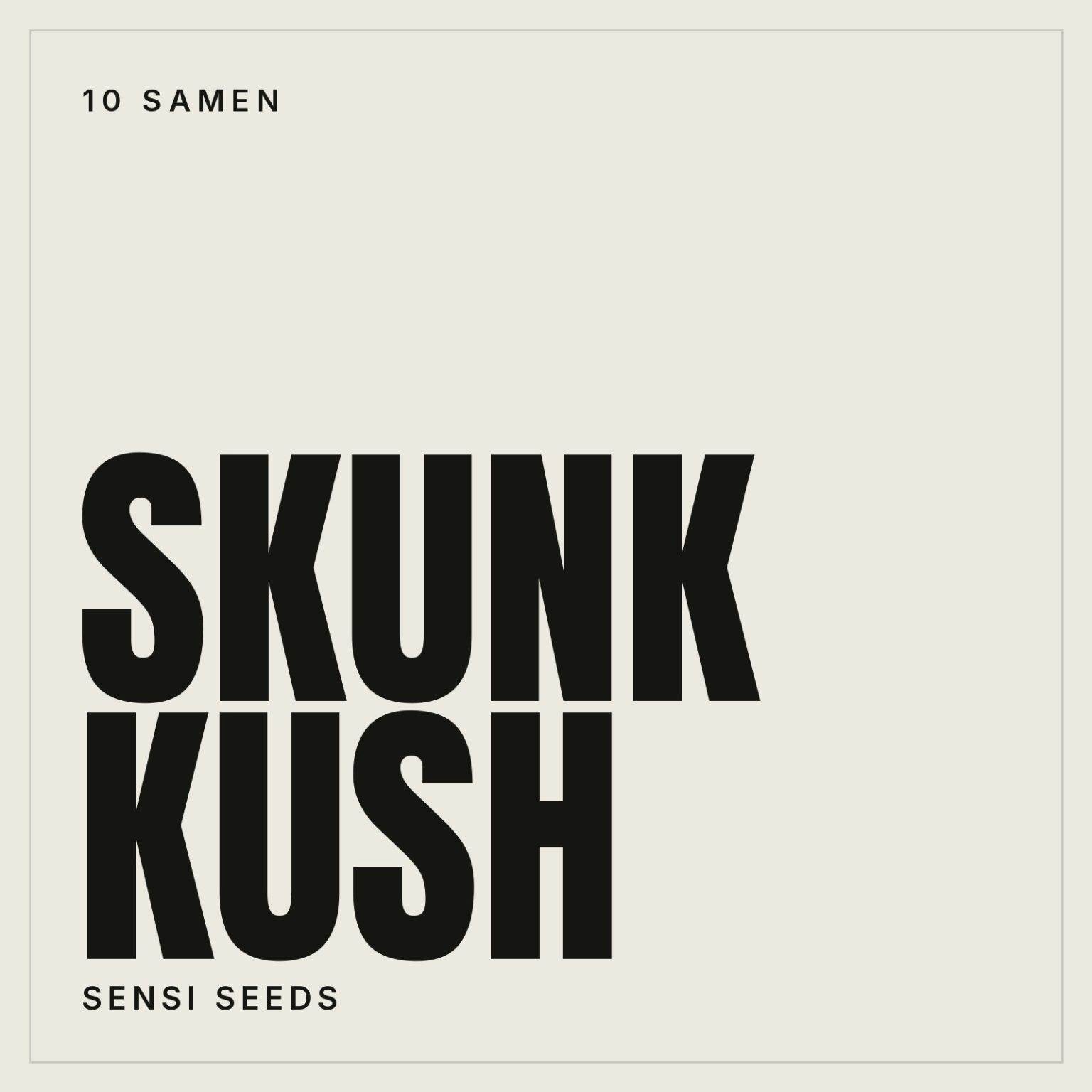 Sensi Seeds Skunk Kush Feminisierte Hanfsamen