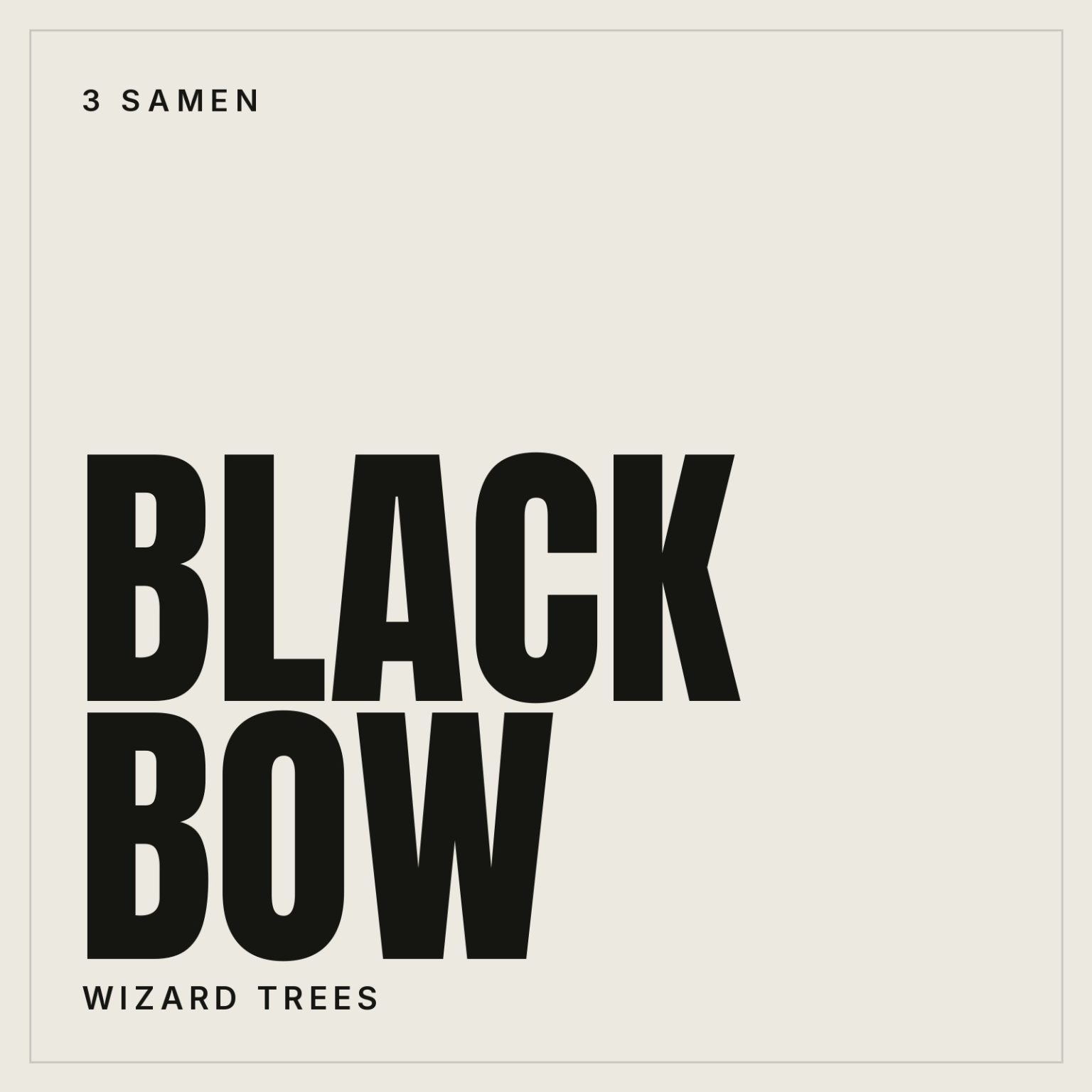 Wizard Trees Black Bow Feminisierte Hanfsamen